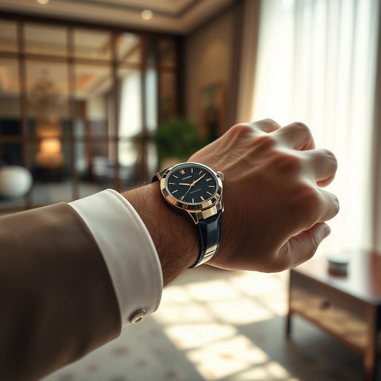 Stilvoll Tragen: Deine Uhr als Statement - 10 praktische Regeln ⌚️ 9 Wie trägt man eigentlich eine Luxusuhr?